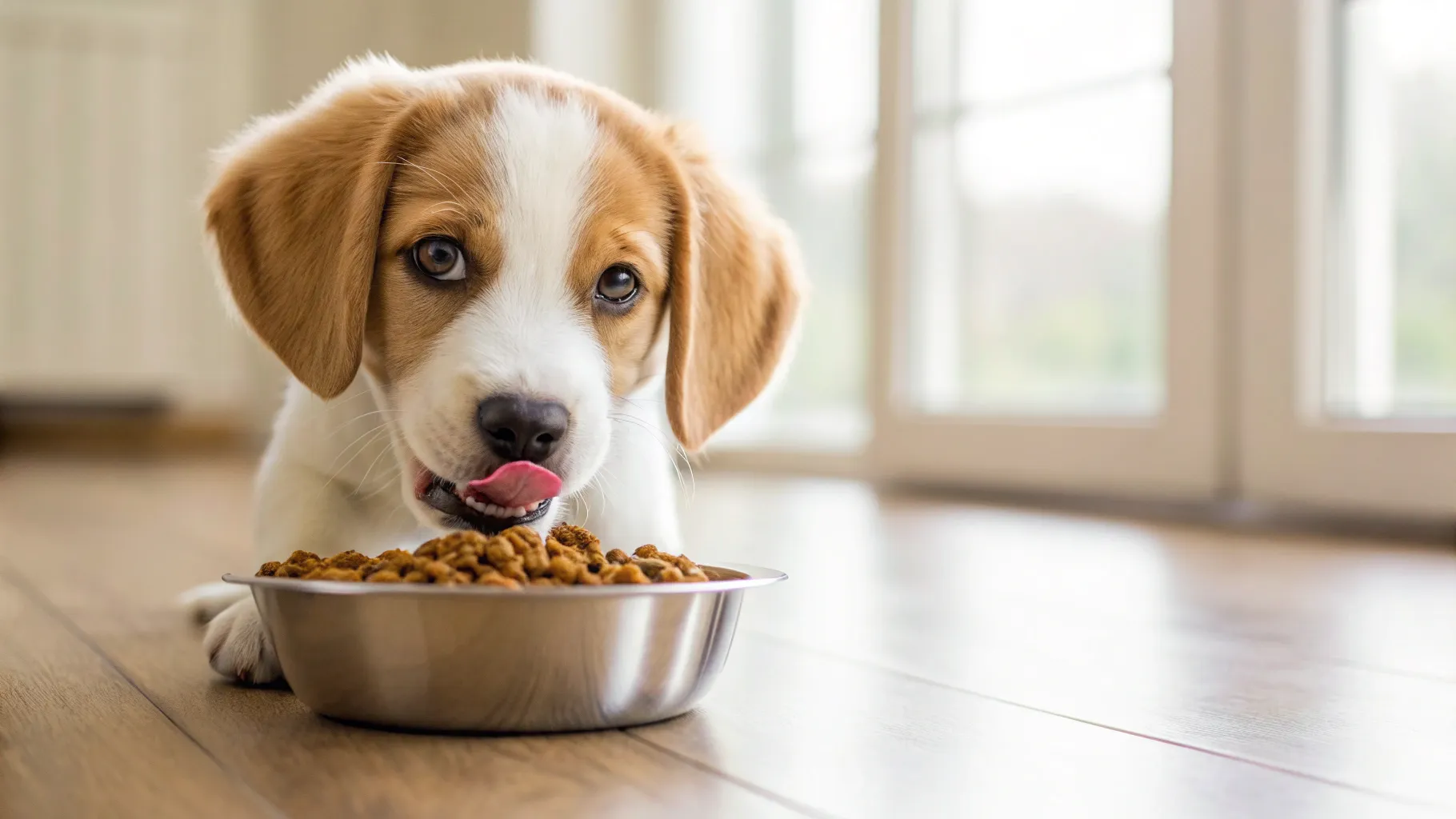 How Long Should a Dog Be on Puppy Food