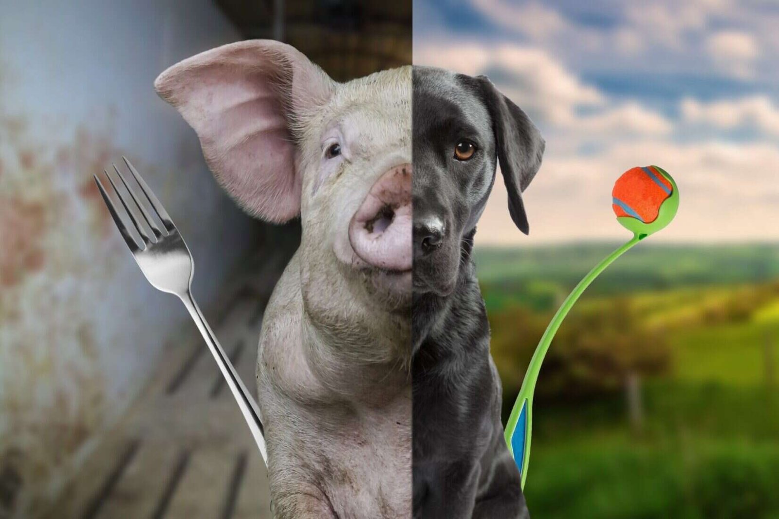 Pig and Dog Cleanliness